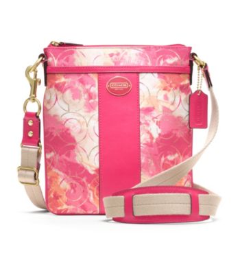 COACH FLORAL SWINGPACK