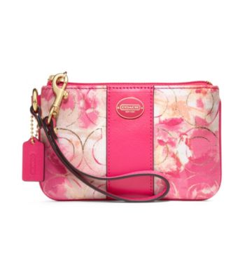COACH FLORAL SMALL WRISTLET