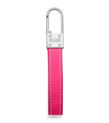 COACH LEATHER LOOP