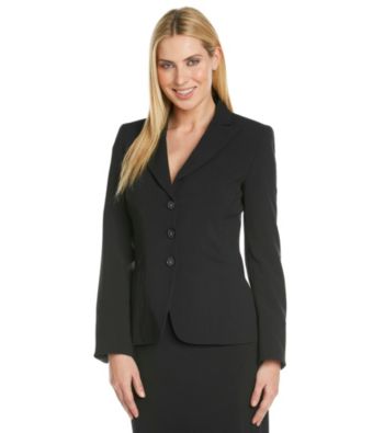 T Tahari® Long Sleeve Notch Collar Connor Jacket