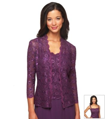 Alex Evenings® Lace Twinset