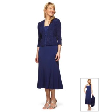 Alex Evenings® Jacquard Jacket Dress