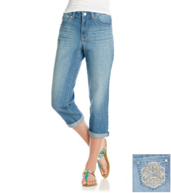 Nine West Vintage America Collection® Petites' Rand Cuffed Crop