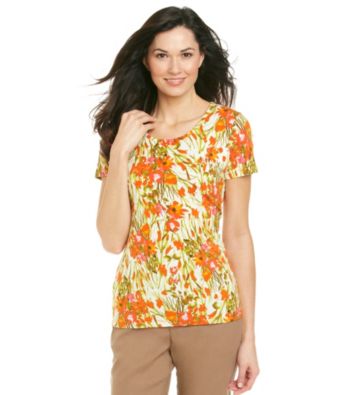 Jones New York Sport® Petites' Scoop Neck Tee