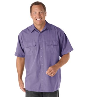 Canyon Ridge® Men's Big & Tall Short Sleeve Co-Pilot Woven