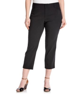 AGB® Plus Size Millenium Capri Pant