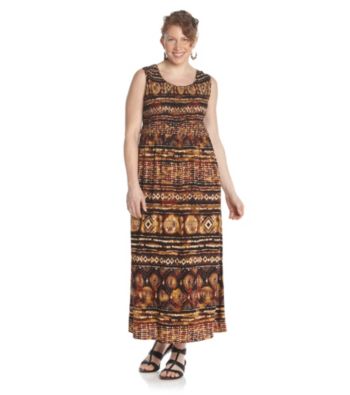 Notations® Plus Size Maxi Dress