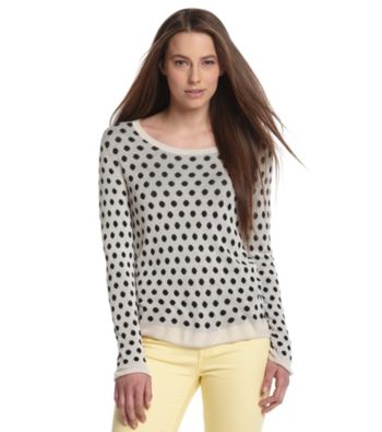 Kensie® Drapey Dots Sweater