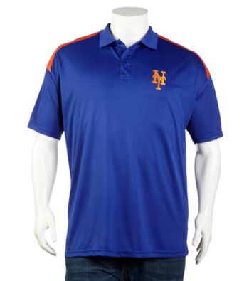 Majestic Men's Big & Tall MLB Short Sleeve Colorblock Polo