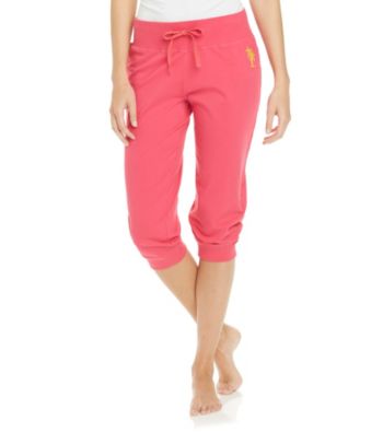 Sleep Riot Knit Capris - Pink