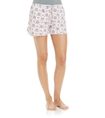 KN Karen Neuburger Knit Boxers - Coral Floral