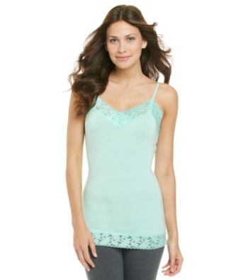 Relativity® Sylvia V-Neck Cami with Lace
