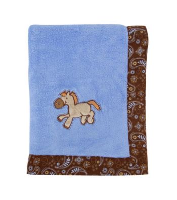 Trend Lab Framed Cowbow Receiving Blanket