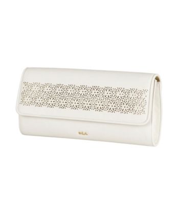 Lauren Ralph Lauren Chantilly Leather Envelope Clutch