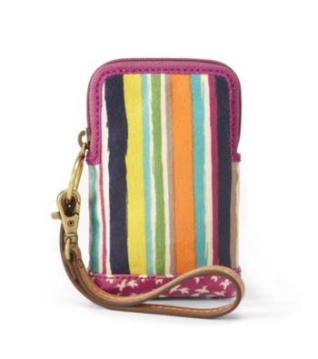 Fossil® Bright Stripe Key-Per Carry All