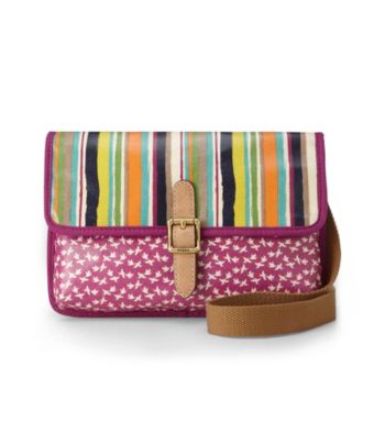 Fossil® Bright Stripe Key-Per Minibag