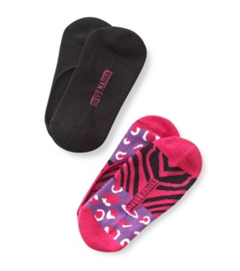 Steve Madden 2-pk. Animal Footie Socks