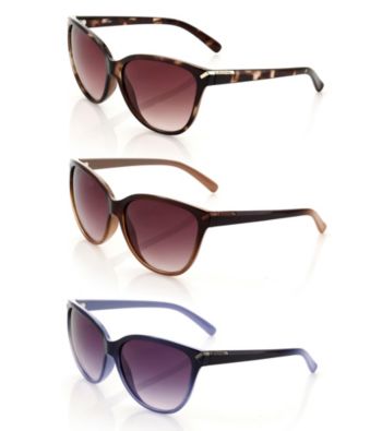 Calvin Klein Round Wayfarer Sunglasses