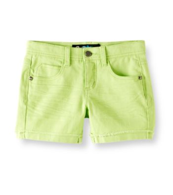 Imperial Star® Girls' 7-16 Limeade Twill Double Cuff Shorts