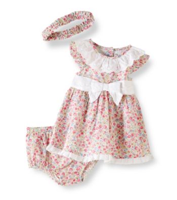 Little Me® Baby Girls' Dainty Rose Dress