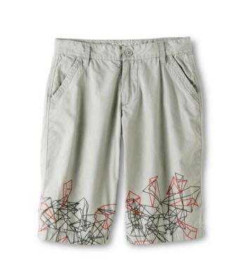 DKNY® Boys' 8-20 Grey Pattern Shorts