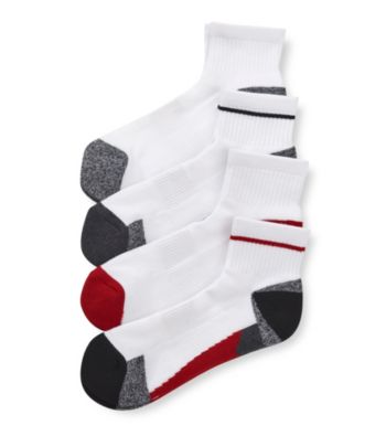 John Bartlett Statements Men's Stripe Quarter Athletic Socks