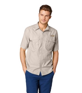 Bass® Men's Explorer Solid Woven Shirt