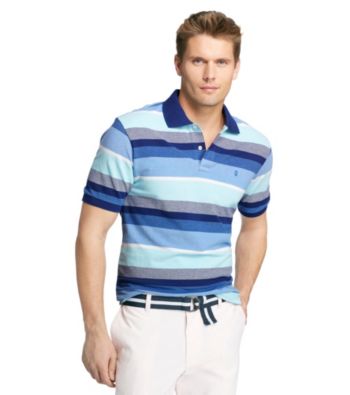 Izod® Men's Short Sleeve Oxford Engineered Polo