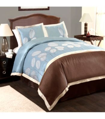 Lydia 4-pc. Comforter Set by Lush Decor