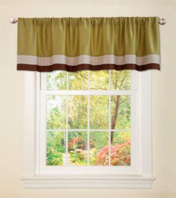 Lush Decor Hester Green Valance