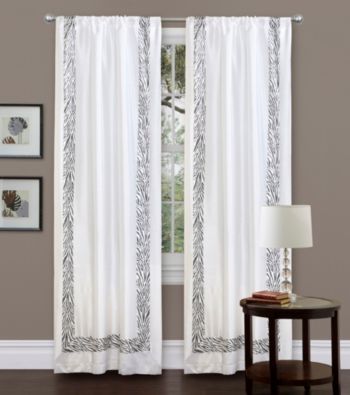 Lush Decor Urban Savanna Gray Window Panel
