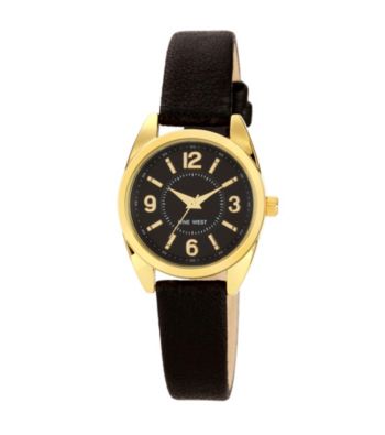 Nine West® Women's Classic Strap Black Watch