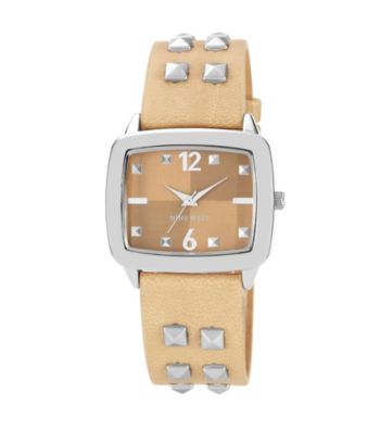 Nine West® Women's Strap Cream Watch