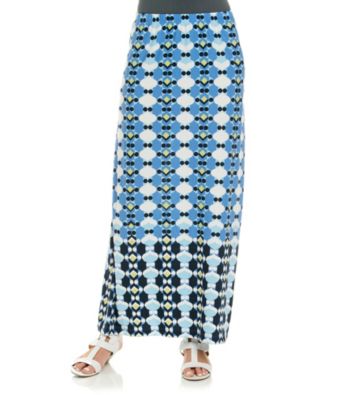 Skye's The Limit® Long Printed Skirt