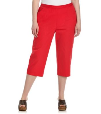 Breckenridge® Plus Size Slash Pocket Capri