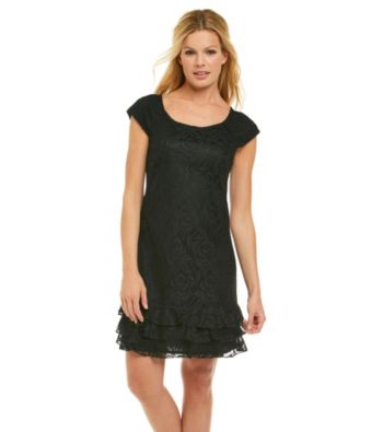 K. Studio® Lace Tiered Hem Dress