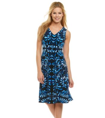 Anne Klein® Printed Swing Dress