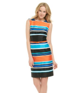 Tahari Striped Dress