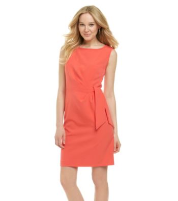 Anne Klein® Side-Tie Sheath Dress