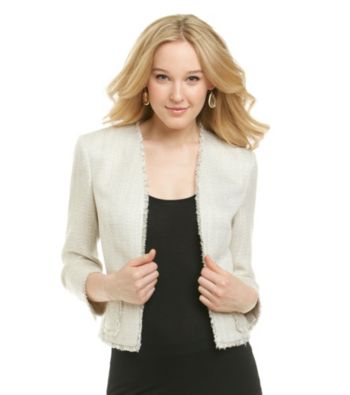 Anne Klein® Tweed Jacket