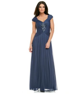 Adrianna Papell® Chiffon Beaded Dress