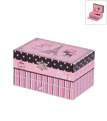 Mele & Co. Annabelle Parisian Poodle Girl's Musical Ballerina Jewelry Box