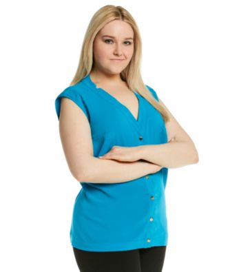 Calvin Klein Plus Size Buttondown Cami