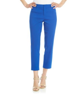 AGB® Petites' Twill Capri