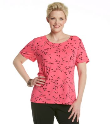 Notations® Plus Size Crewneck Tee