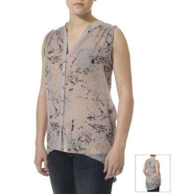 Silver Jeans Co. Paint Splatter Tunic