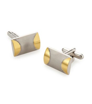 Kenneth Roberts Platinum® Men's Silver/Gold Tie Clip