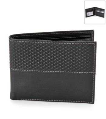 Kenneth Roberts Platinum® Men's Argyle Bifold Leather Wallet