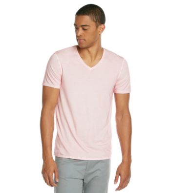 Guess Men's Short Sleeve Gunnar Jersey V-Neck Tee