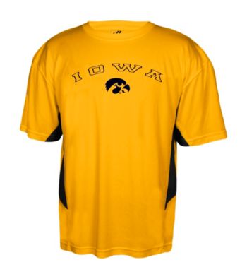 J. America® Men's Gold University of Iowa Performance Tee